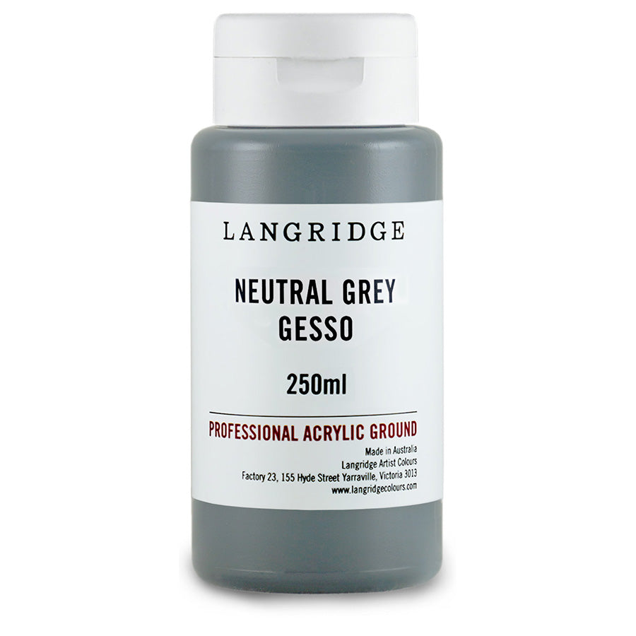 Langridge Neutral Grey Gesso 250ml