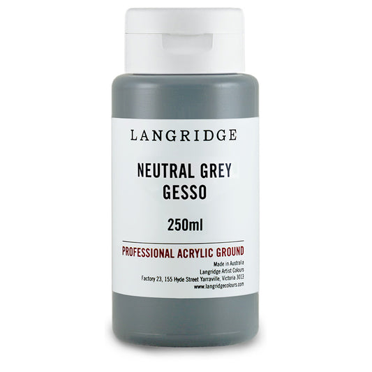 Langridge Neutral Grey Gesso 250ml