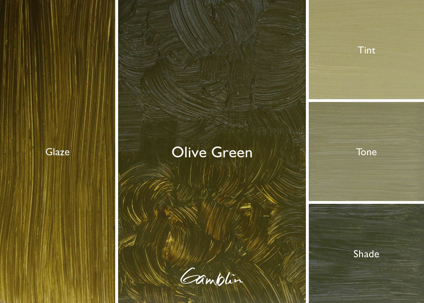 Gamblin 1980 Oil Colour 37ml Series 2 Olive Green