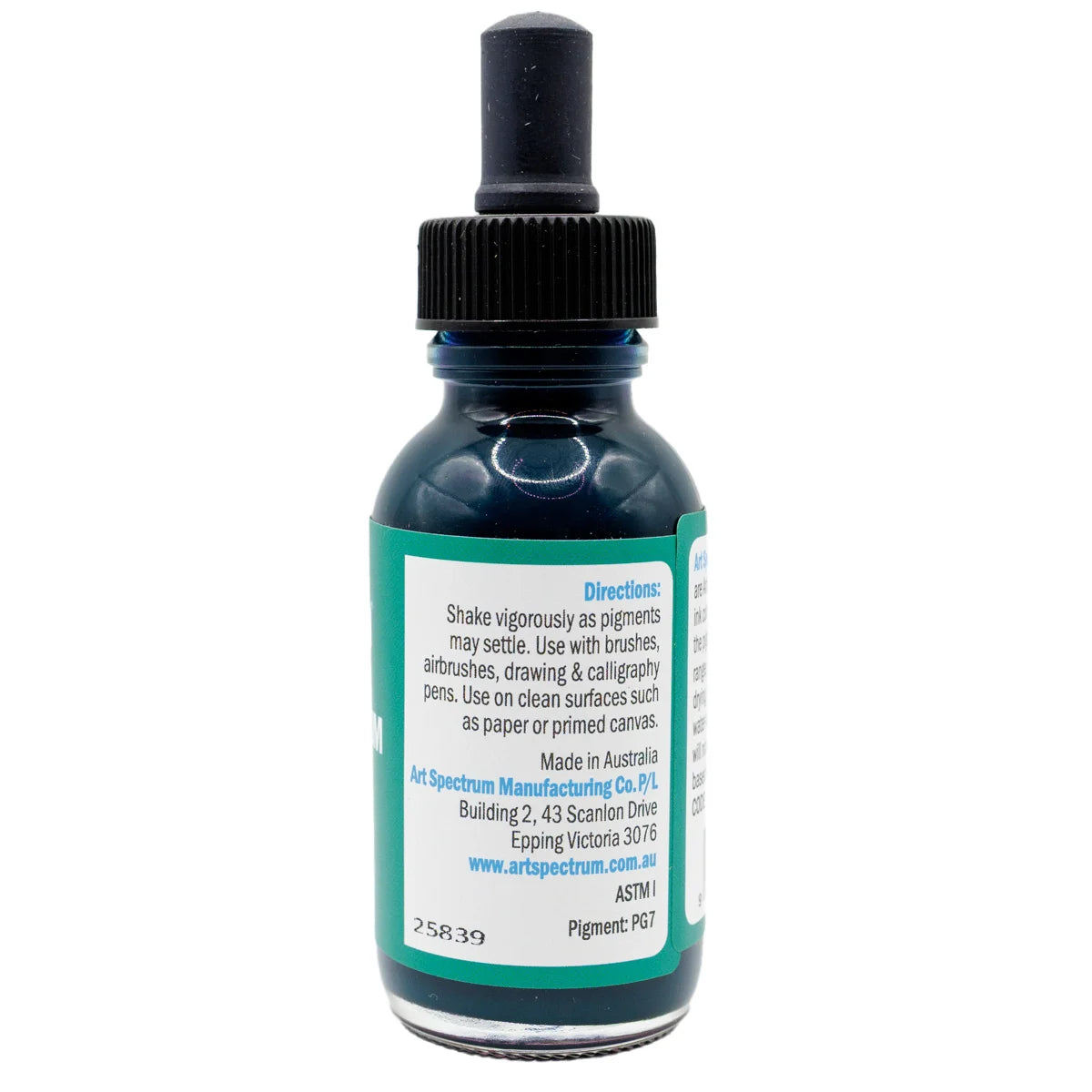 Art Spectrum Liquid Spectrum Ink 50ml Phthalo Green