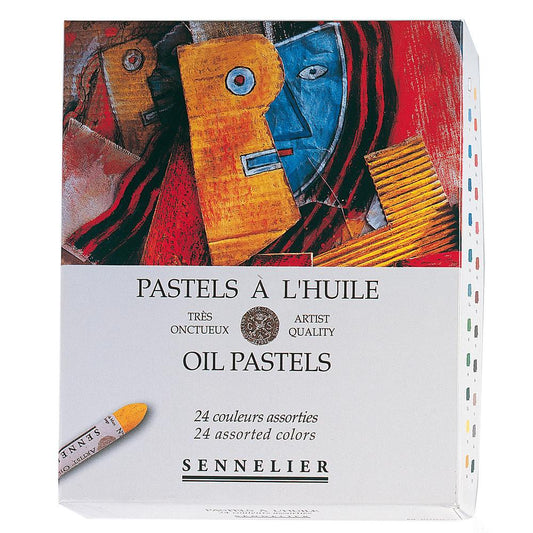 Sennelier Oil Pastel Set 24 Assorted