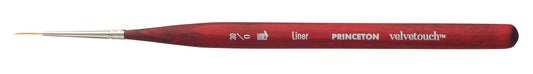Princeton Velvetouch Synthetic Short Handle Mini Liner Size 20/0