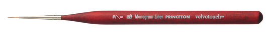 Princeton Velvetouch Synthetic Short Handle Mini Monogram Size 20/0