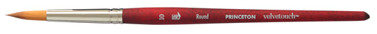 Princeton Velvetouch Synthetic Short Handle Round Size 10