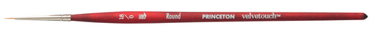 Princeton Velvetouch Synthetic Short Handle Round Size 18/0