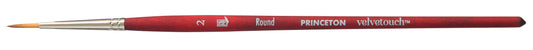 Princeton Velvetouch Synthetic Short Handle Round Size 2