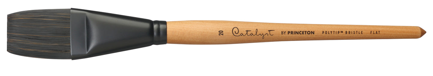 Princeton Catalyst Polytip Bristle Flat Size 20