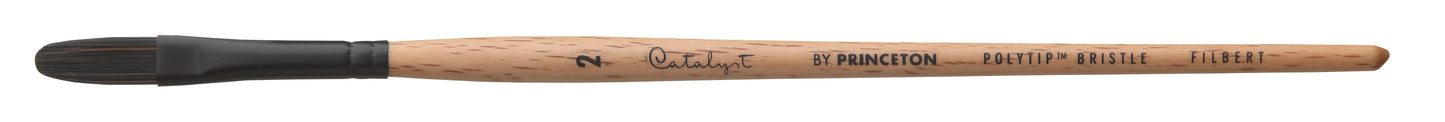 Princeton Catalyst Polytip Bristle Filbert Size 2