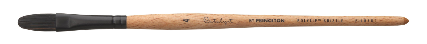 Princeton Catalyst Polytip Bristle Filbert Size 4