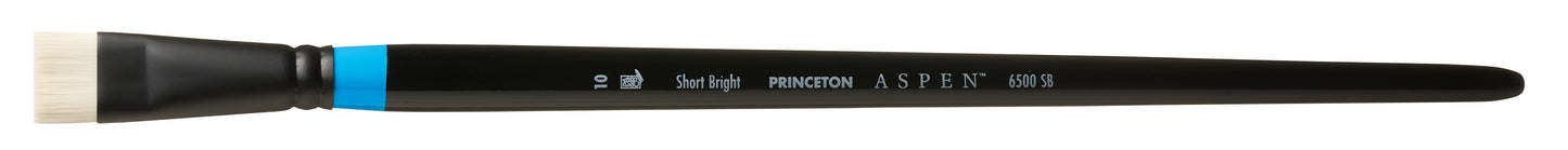 Princeton Aspen Synthetic Long Handle Short Bright Size 10