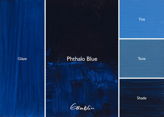 Gamblin 1980 Oil Colour 150ml Phthalo Blue