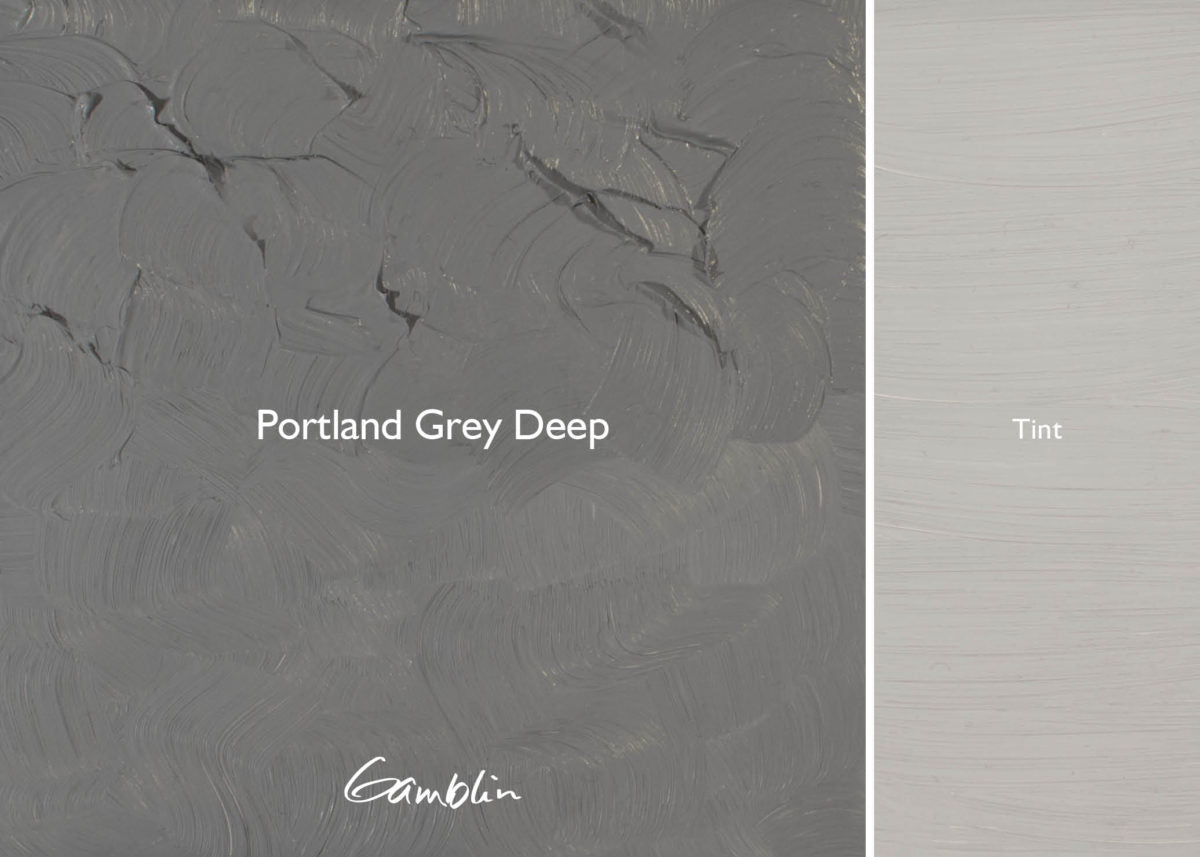 Gamblin Artist Oil 37ml Series 2 Portland Grey Deep