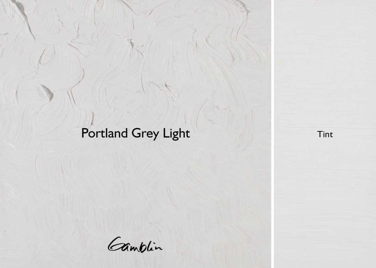 Gamblin Artist Oil 150ml Series 2 Portland Grey Light