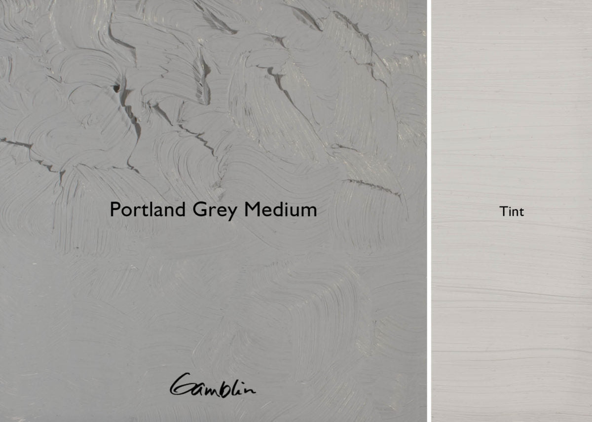 Gamblin Artist Oil 37ml Series 2 Portland Grey Medium