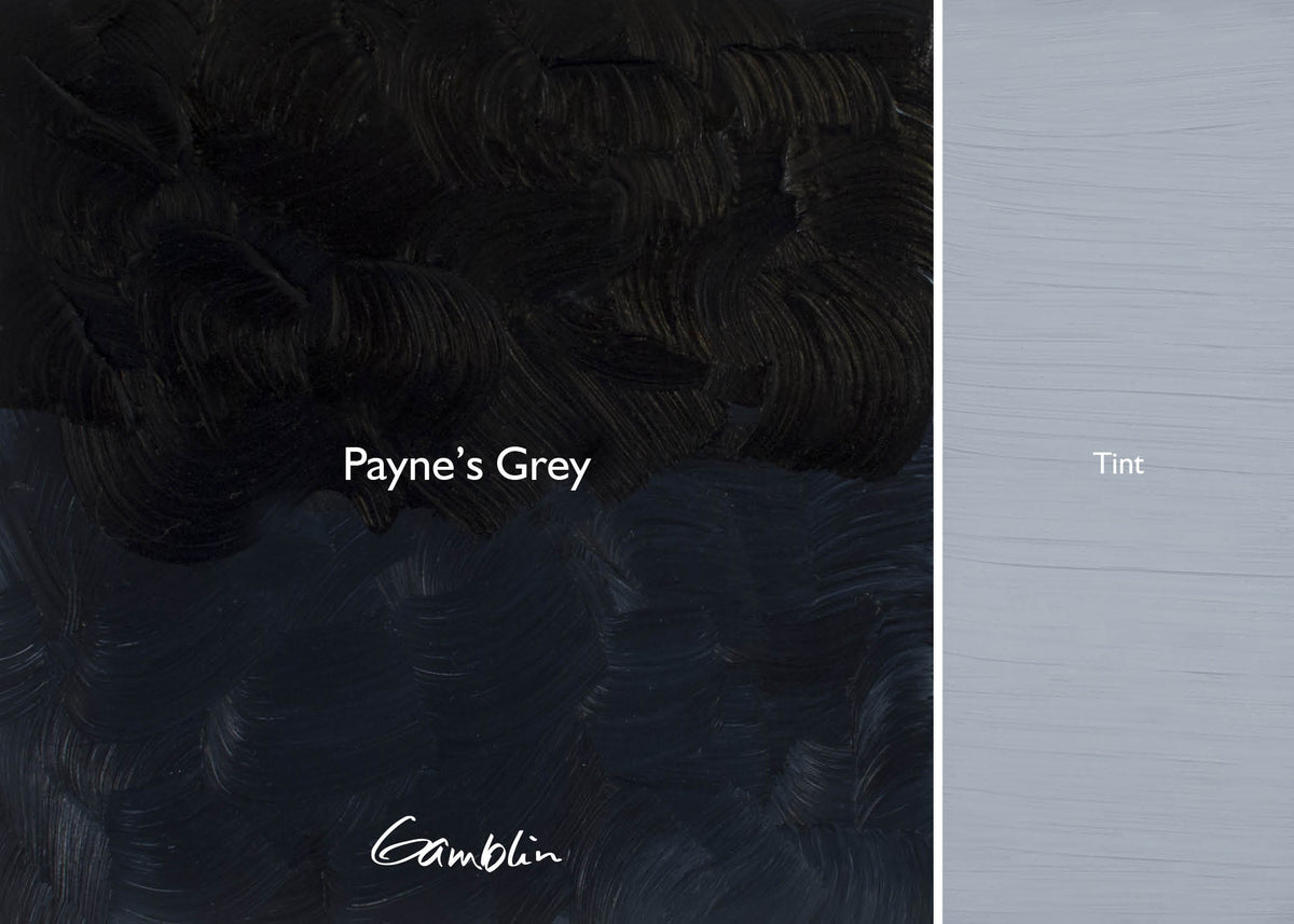 Gamblin 1980 Oil Colour 37ml Series 1 Paynes Grey