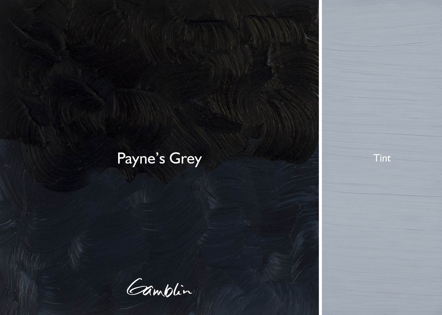 Gamblin 1980 Oil Colour 37ml Series 1 Paynes Grey