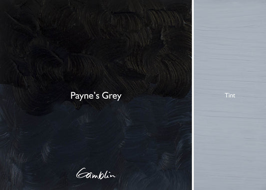 Gamblin 1980 Oil Colour 37ml Series 1 Paynes Grey