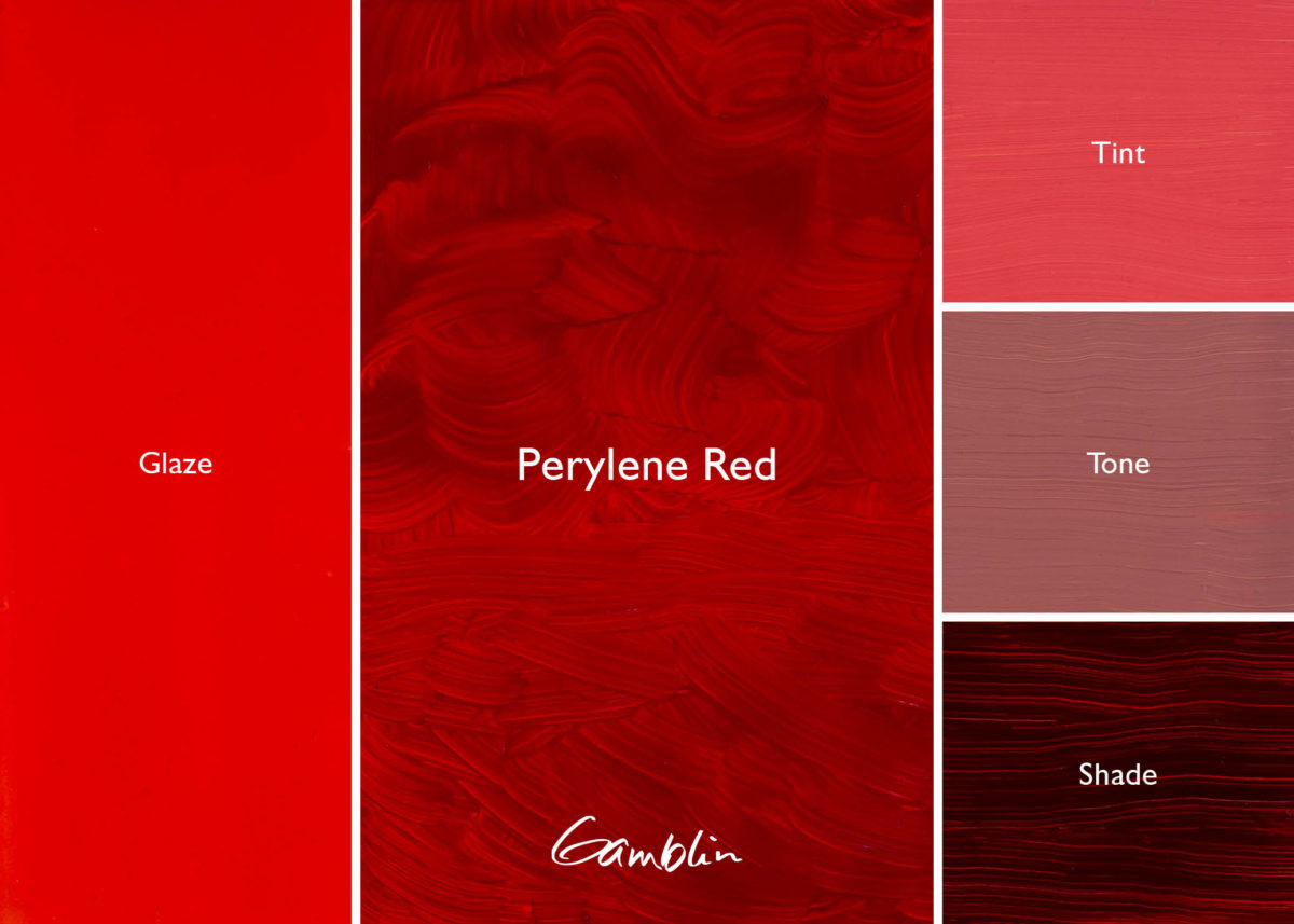 Gamblin Artist Oil 37ml Series 3 Perylene Red
