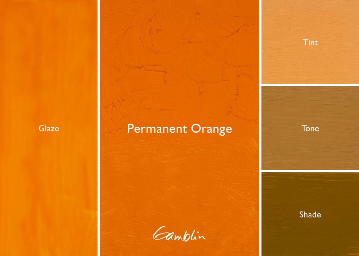 Gamblin Artist Oil Modern 150ml Series 3 Permanent Orange