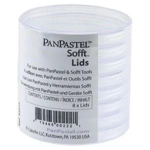 Pan Pastel Lids 8 Pack