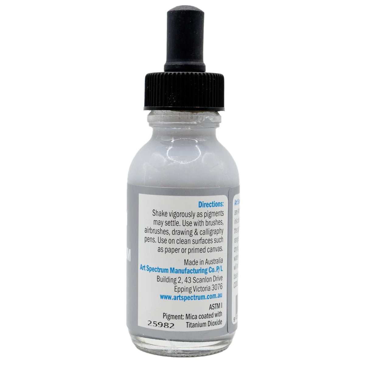 Art Spectrum Liquid Spectrum Ink 50ml Silver