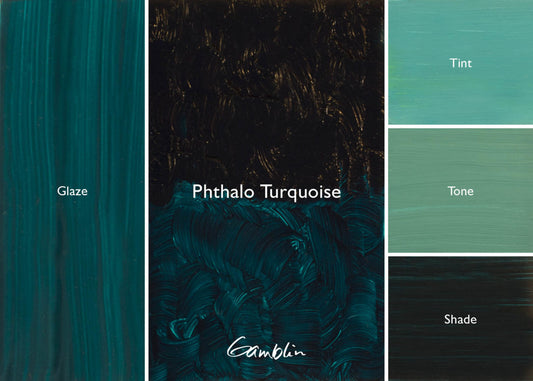 Gamblin Artist Oil 37ml Series 2 Phthalo Turquoise