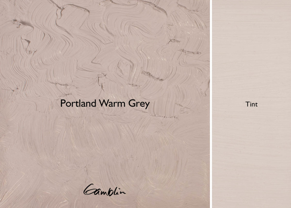 Gamblin Artist Oil 37ml Series 2 Portland Warm Grey
