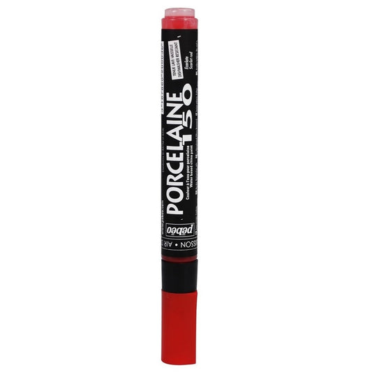 Pebeo Porcelaine Markers Broad Scarlet Red