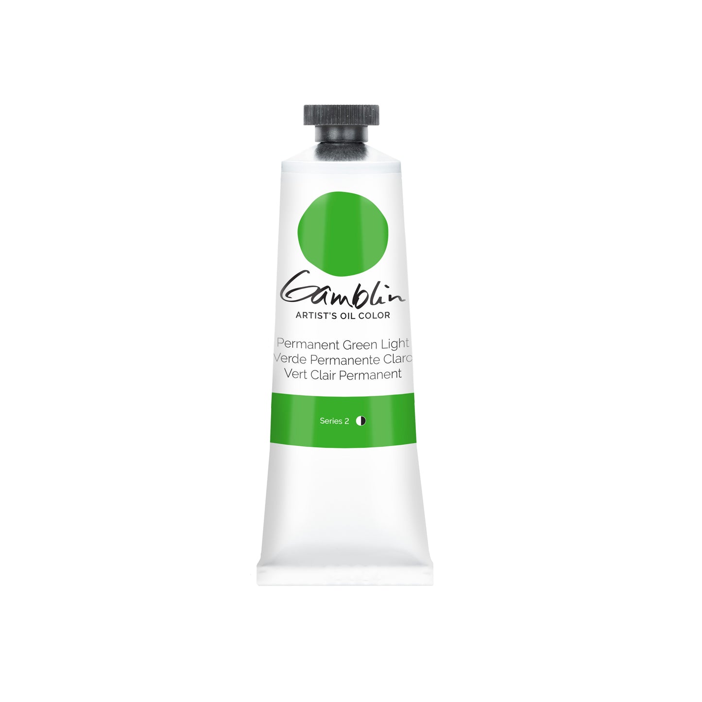 Gamblin Artist Oil 37ml Series 2 Permanent Green Light