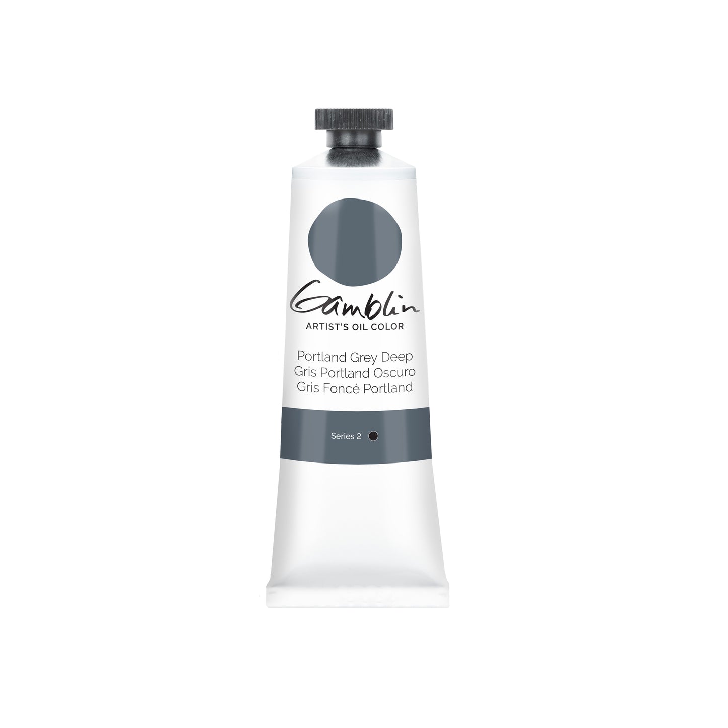 Gamblin Artist Oil 37ml Series 2 Portland Grey Deep