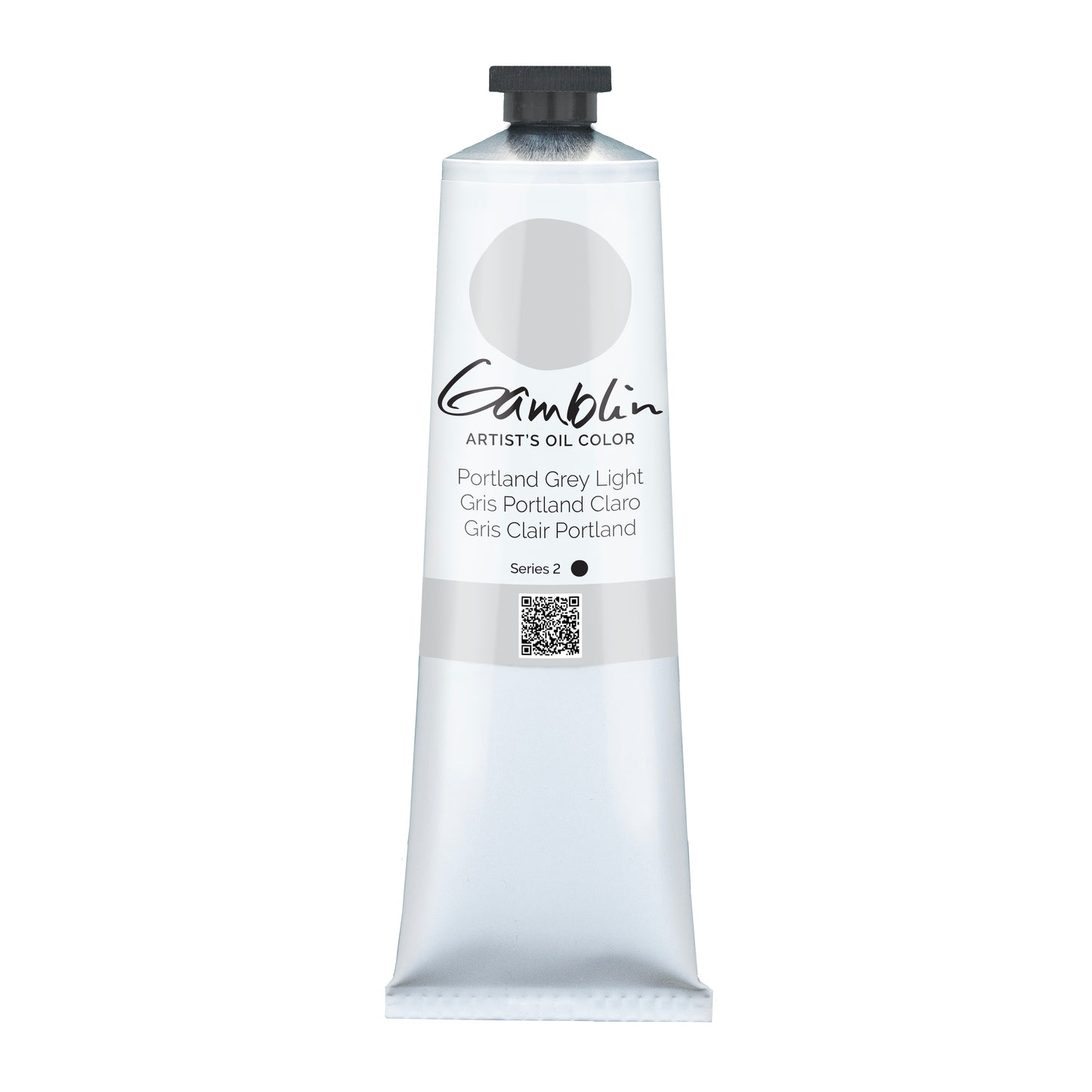 Gamblin Artist Oil 150ml Series 2 Portland Grey Light