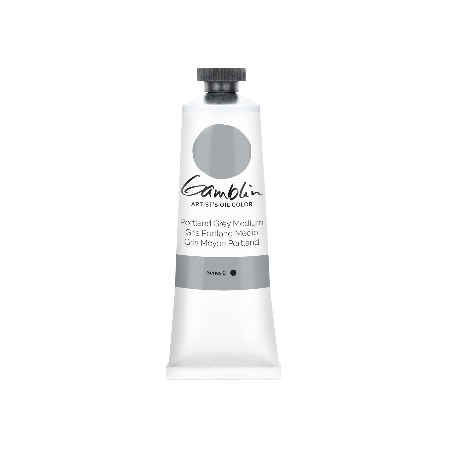 Gamblin Artist Oil 37ml Series 2 Portland Grey Medium