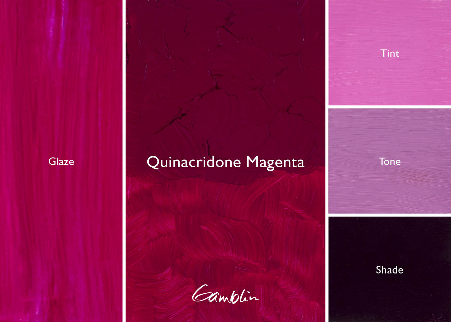 Gamblin 1980 Oil Colour 150ml Quinacridone Magenta