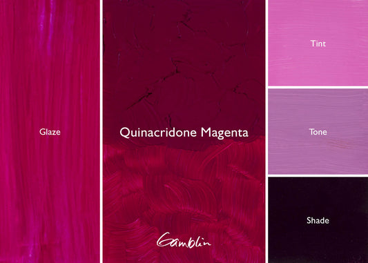 Gamblin 1980 Oil Colour 37ml Series 2 Quinacridone Magenta