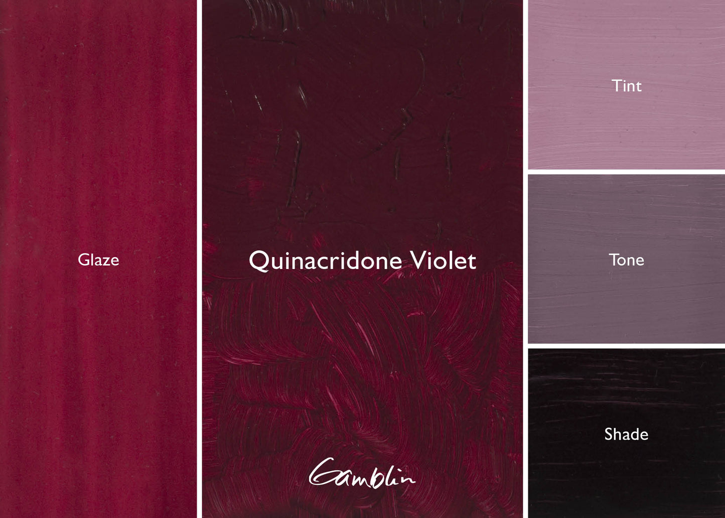 Gamblin 1980 Oil Colour 150ml Quinacridone Violet