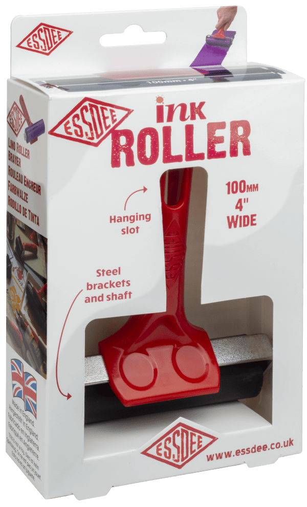 Essdee Hard Lino Roller - English 100mm