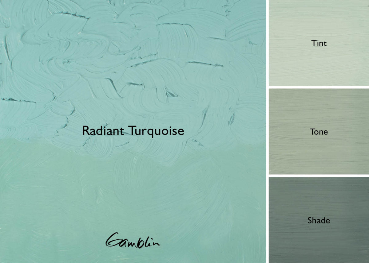 Gamblin Artist Oil 37ml Series 2 Radiant Turquoise