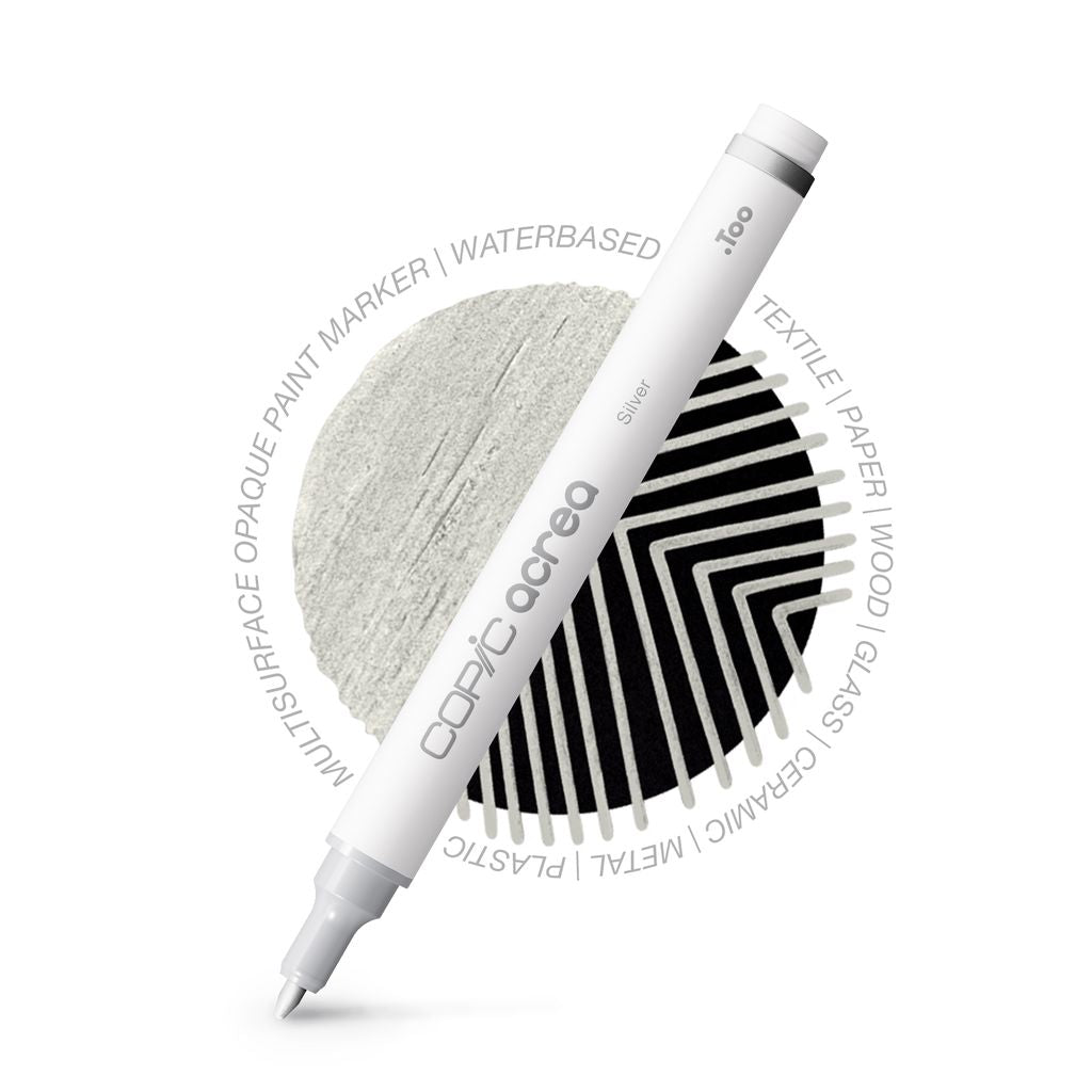 Copic Acrea Paint Marker Silver