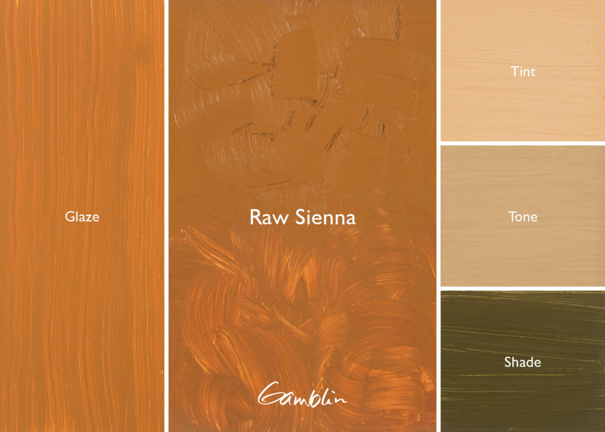 Gamblin Artist Oil Mineral 150ml Series 1 Raw Sienna