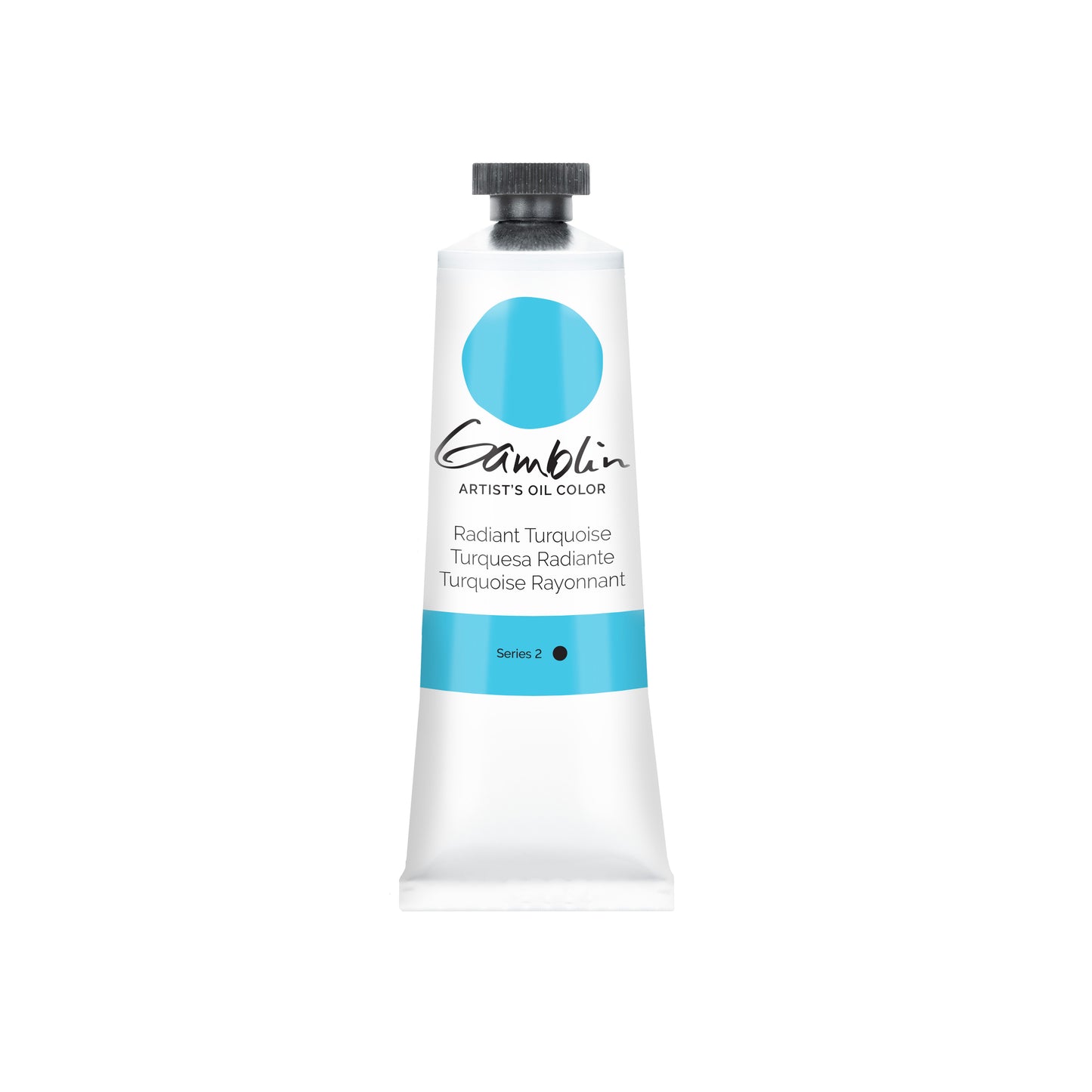 Gamblin Artist Oil 37ml Series 2 Radiant Turquoise