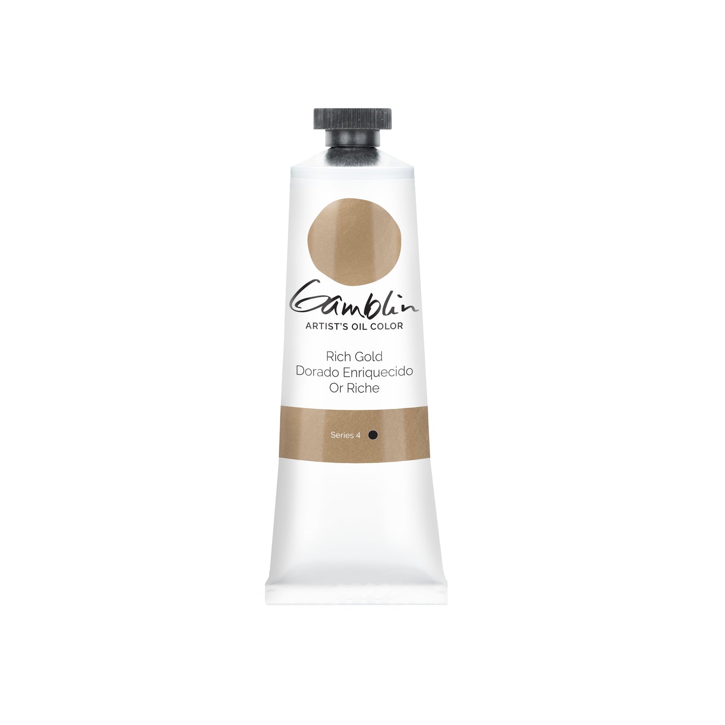 Gamblin Artist Oil 37ml Series 4 Rich Gold