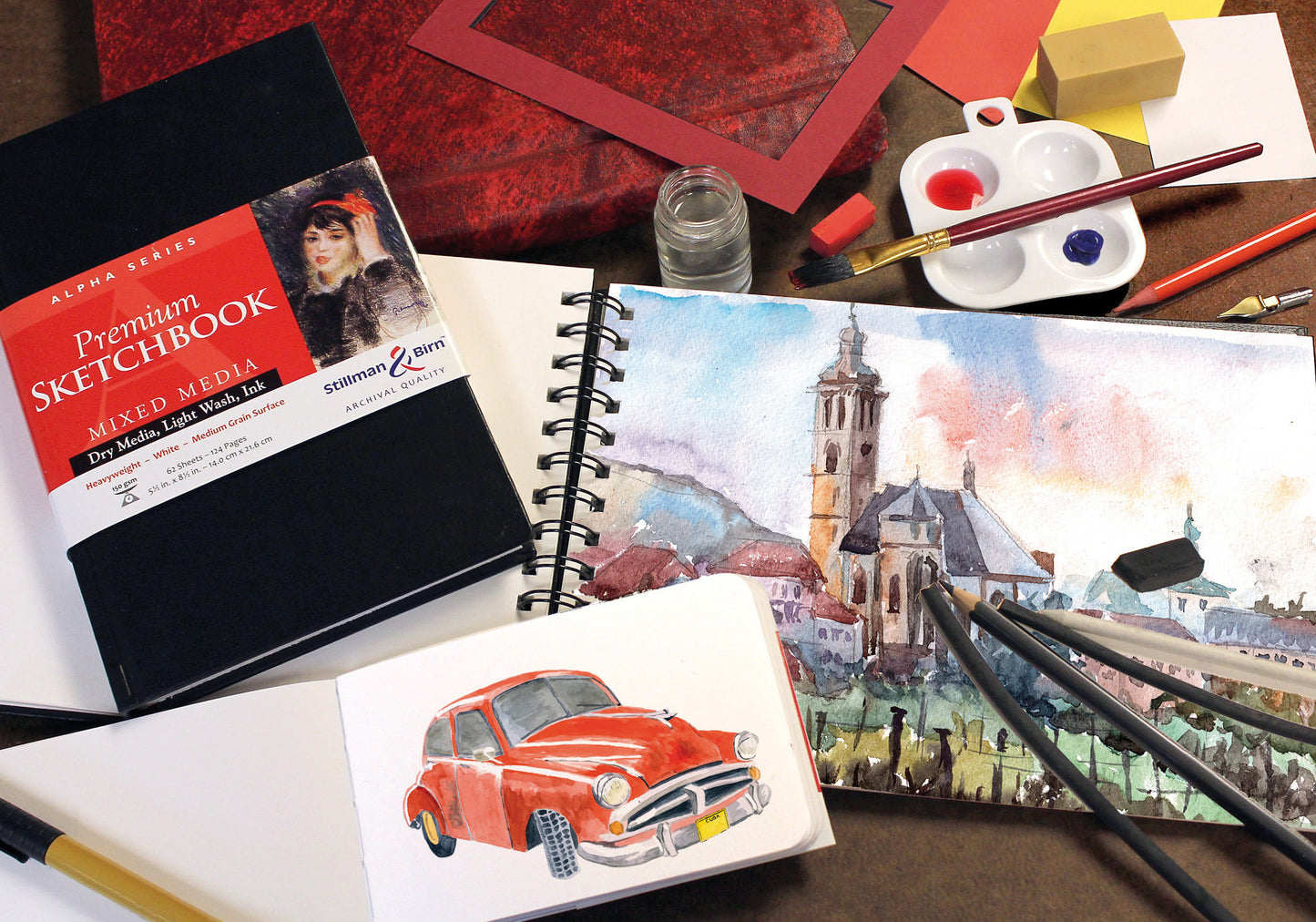 After Hours Art Demonstration - THURSDAY JULY 31st 2025 - Jacques Herbin Eclats Ink with Stillman & Birn papers