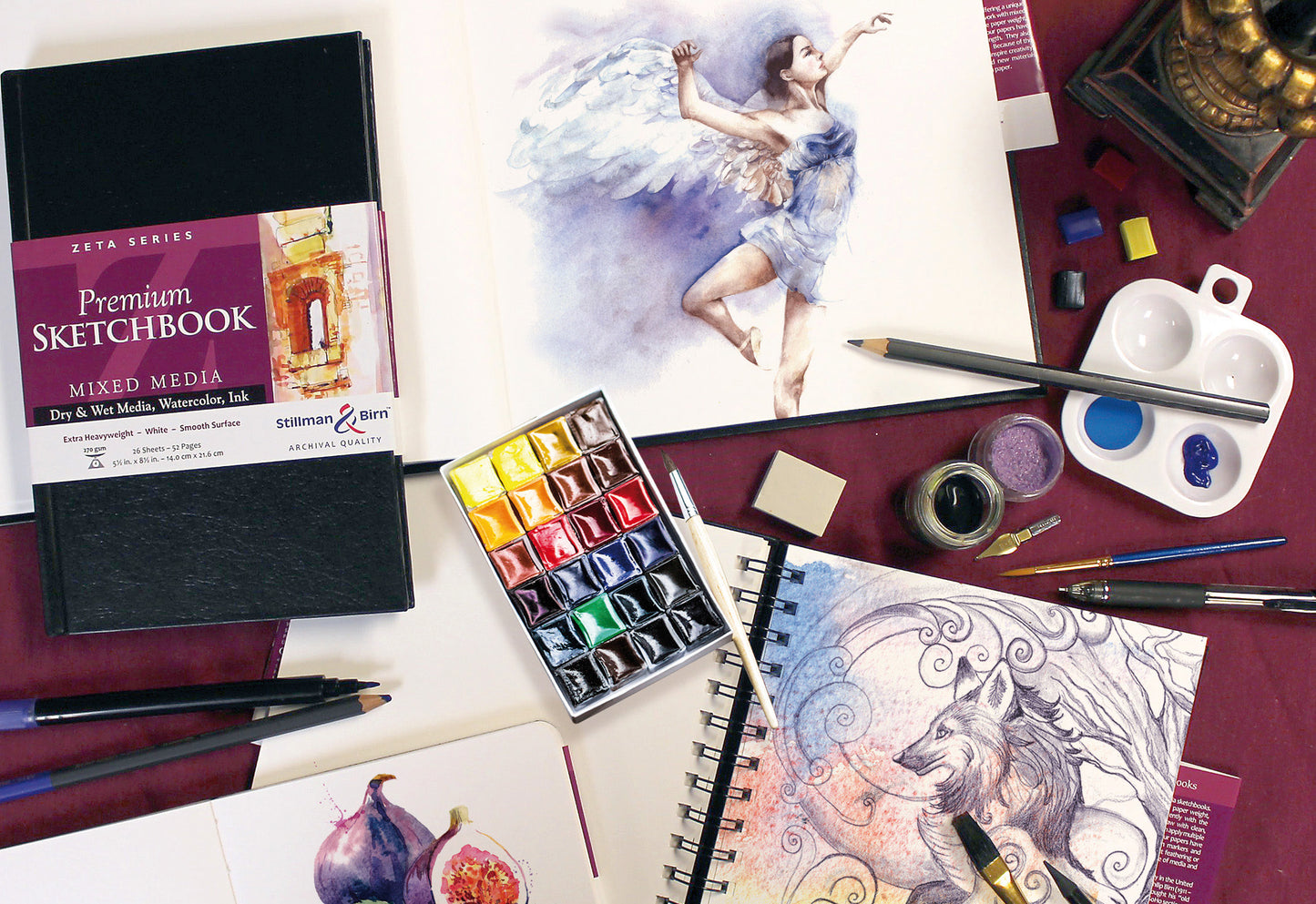 After Hours Art Demonstration - THURSDAY JULY 31st 2025 - Jacques Herbin Eclats Ink with Stillman & Birn papers