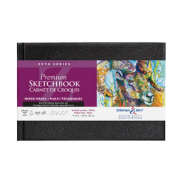 Stillman & Birn Zeta Hardbound 270gsm 52 Pages 9 x 6"