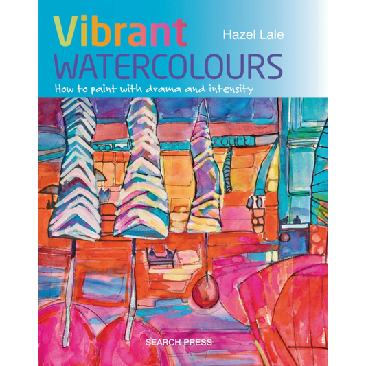 Vibrant Watercolours Book By Hazel Lake