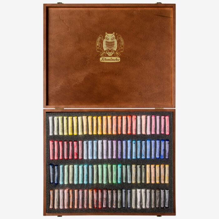 Schmincke Wooden Set 100 Pastels