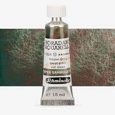 Schmincke Horadam Watercolour Supergranulating 15ml 924 Desert Green