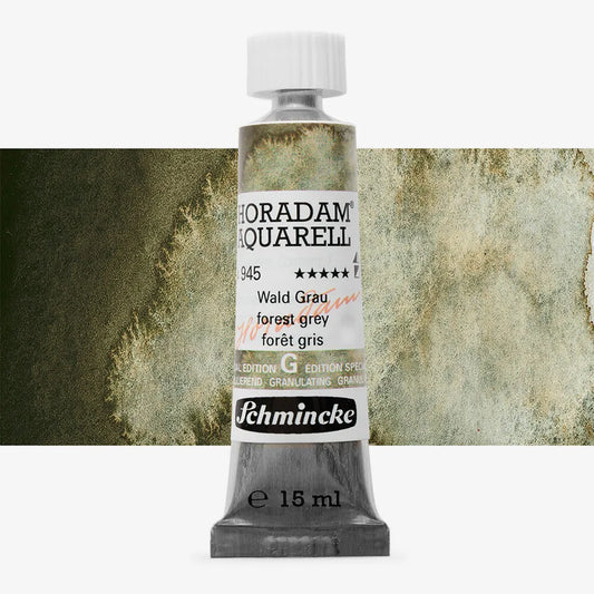 Schmincke Horadam Watercolour Supergranulating 15ml 945 Forest Grey