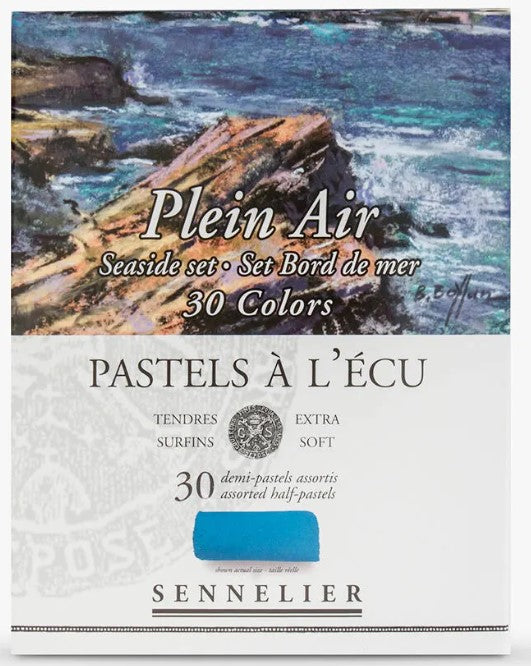 Sennelier Soft Pastel 1/2 Sticks Set of 30 Seaside