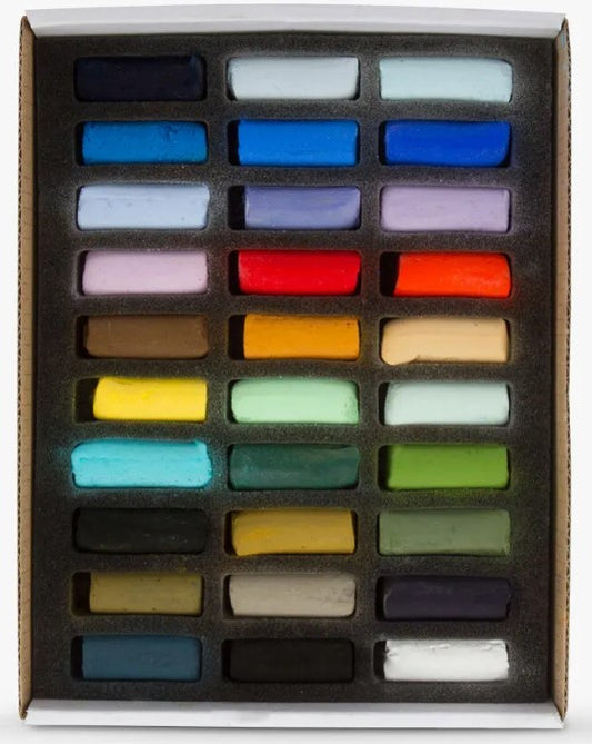 Sennelier Soft Pastel 1/2 Sticks Set of 30 Seaside